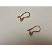 Set Cercei Din Aur Proba 585* 2.16 gr