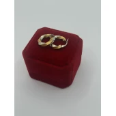 Cercei din aur proba 750 2.04 gr