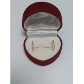 Cercei din aur proba 750* 0.29 gr