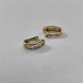 Cercei din aur proba 585*-2,70 gr