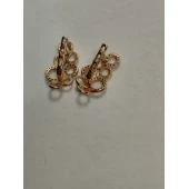 Cercei din aur Proba 585 Masa 3,02 gr