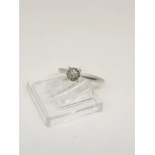 Inel Din Aur Cu Diamante Proba 375 0,90 gr