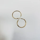 Cercei din aur proba 585  2.43 gr.