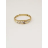 Inel Din Aur cu Diamant Proba 750* 1.43 gr