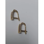 Cercei din aur proba 585* 2,43gr
