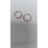 cercei din aur proba 585* 0.74 gr