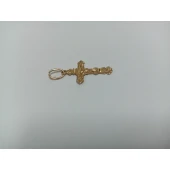 Cruce Din Aur Proba 585  0.76gr