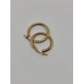 Cercei din aur proba 375* - 1,93 gr