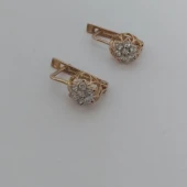 Cercei din aur 585* 2.51 gr