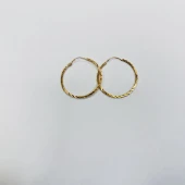 Cercei din aur proba 585  2.43 gr.