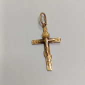 Set Cercei +Cruce din Aur 585*  2.86 GR