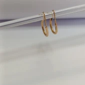 Set Cercei +Cruce din Aur 585*  2.86 GR