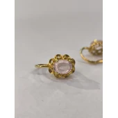 Cercei din aur proba 750*-3,81 gr