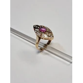 Inel din aur proba 585 masa 5.87 gr