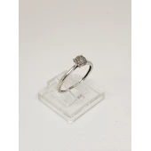 Inel Din Aur Cu Diamante Proba 375 0,90 gr