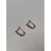 Cercei din aur proba 585 1,88 gr