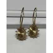 Cercei Din Aur Proba 585* 1.25 gr