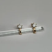 Cercei din aur 585 Masa 1.40 Gr