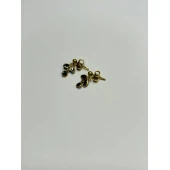 Cercei din aur  proba 750 1.69gr