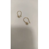 Cercei din aur proba 585* 0.82gr.