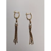 Cercei Din Aur Proba 585 3,11 Gr