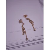 Cercei Din Aur Proba 585* 1.63 Gr