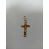Cruce Din Aur Proba 585  0.76gr