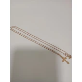 Lant cu cruce 585* 1,72 gr