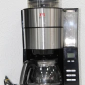 Cafetiera Melitta® AromaFresh 1021-01, 1000W, Rasnita integrata