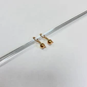 Cercei Din Aur Proba 585* 1,34 Gr