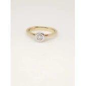 Inel din Aur cu Diamant Proba 585* 4.20 gr