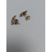 Cercei din aur proba 750* 1.68 gr