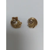 Cercei din aur proba 750* 1.68 gr