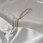 Fragmentat Lant Din Aur Proba 585* 1,17 gr