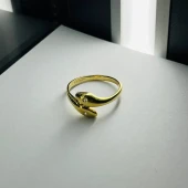 Inel Din Aur Proba 750*  2,29 gr