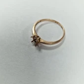 inel din aur proba 585* 1.13 gr