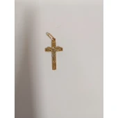 Cruce Din Aur Proba 585 1.02 gr