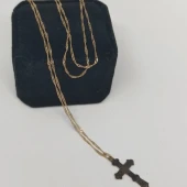 Lant cu Cruce din Aur Proba 585* 2.36 gr