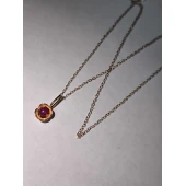 Lanț Cu Pandantiv Din Aur Proba 585* 1,93 gr