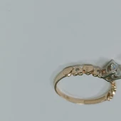 Inel Din Aur Proba 585* 1.18 Gr