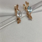 Cercei din aur 585* 2.82 gr