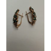 Cercei din aur Proba 585 Masa 6,07 gr