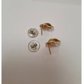 Cercei din aur proba 750* 4.63 grame