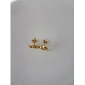 Cercei Din Aur Proba 750* 0,59 Gr