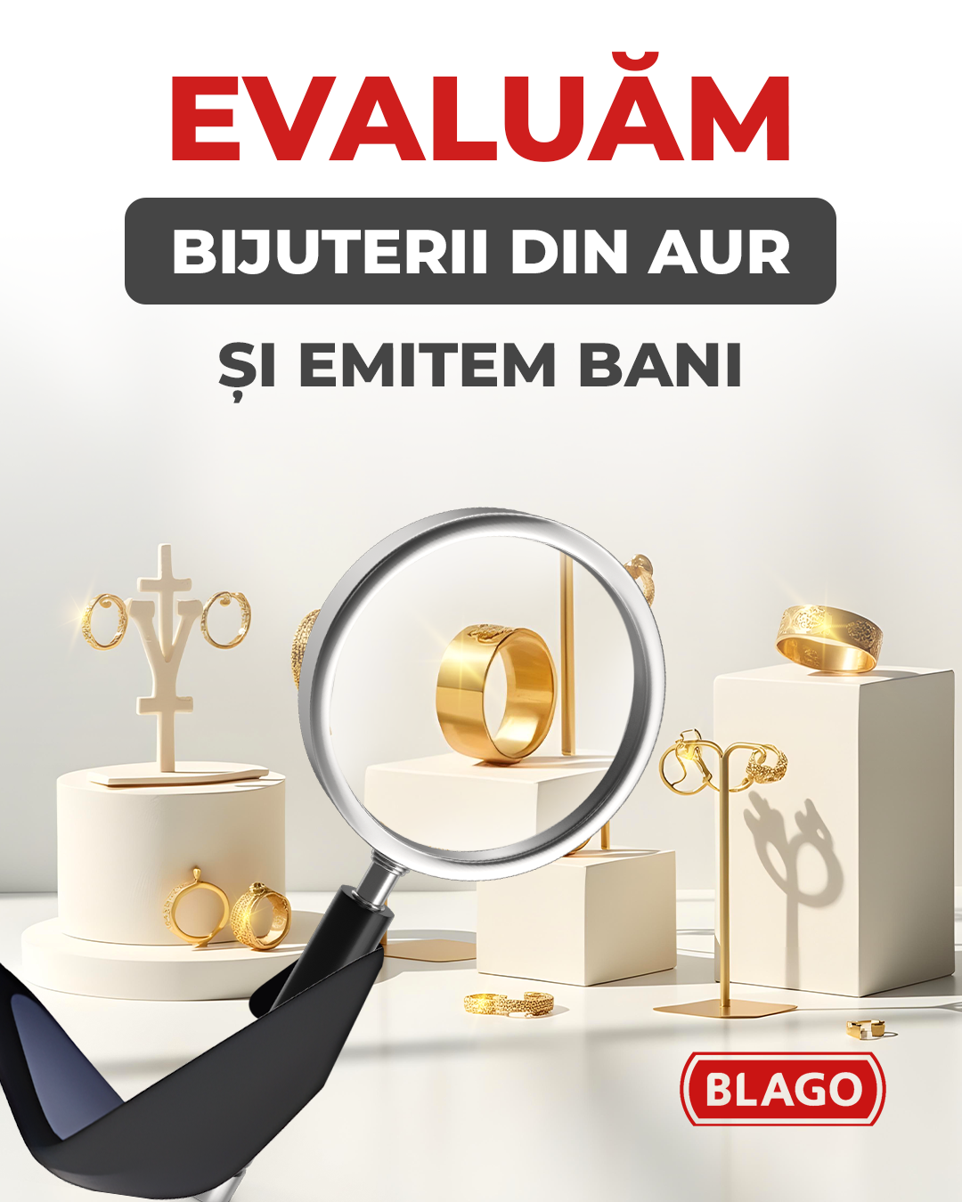 Transformăm bijuteriile din aur în bani